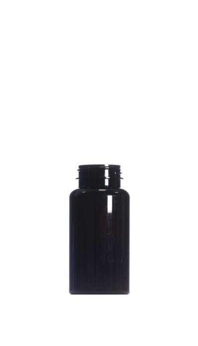 150ml Black PET Skypack Jar, 38/400 CT Neck